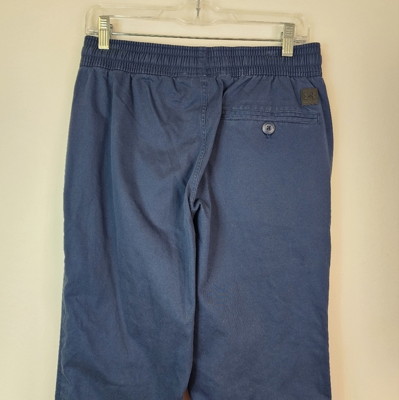 Under Armor Men's Navy Blue Jogger Zip Pockets Pants Drawstring Closure, sz MD - Picture 10 of 10